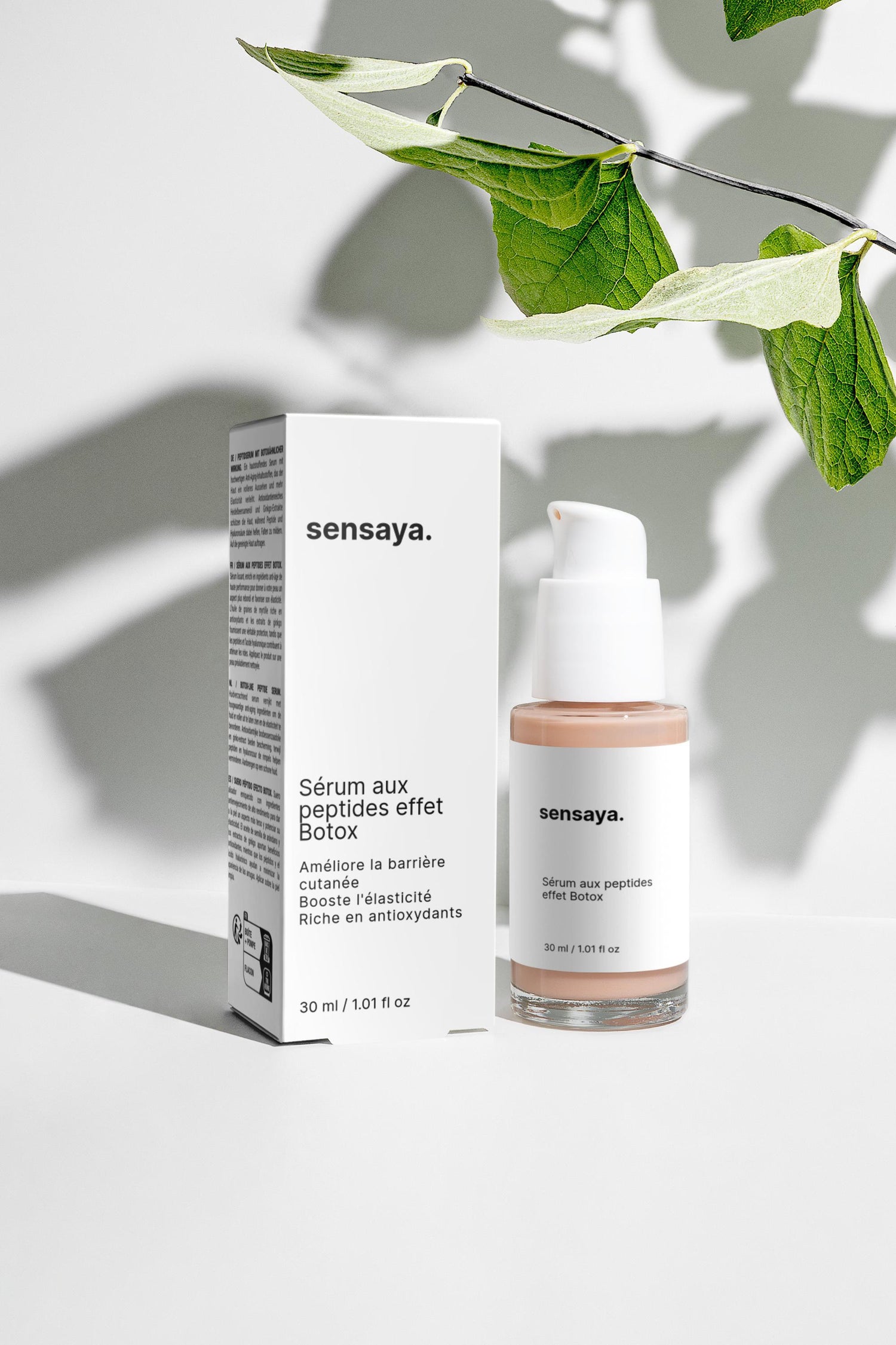 Sérum aux peptides effet Botox